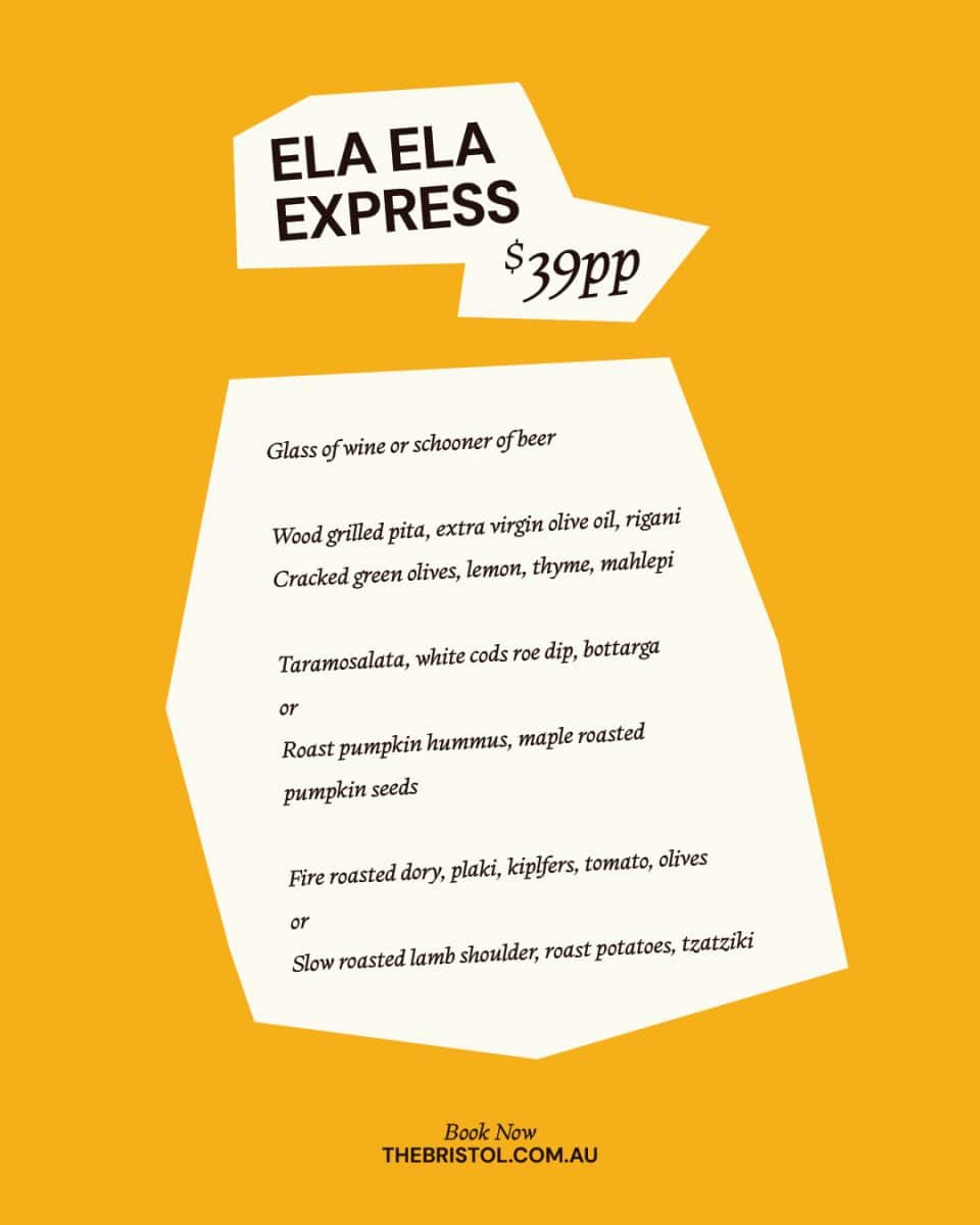 Ela Ela Express Menu 03